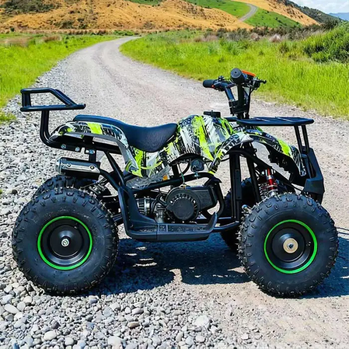 Children's Teen Off-road Buggy Karting Vehicle 2-stroke Gasoline 49cc Engine Hydraulic Disc Brake All-terrain Outdoor Kart — image 3