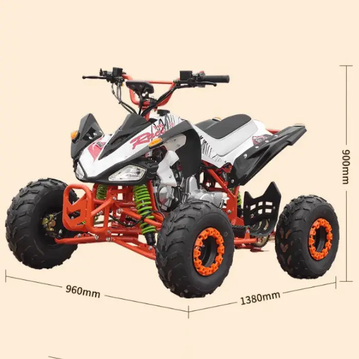 125 Small Mars Four-Wheel Electric ATV 750W/500W 4 Stroke 125cc Chain Drive All-Terrain Off-Road Beach Snow Vehicle — image 4