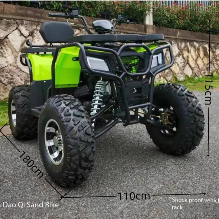 CVT ATV Four-Wheel 200cc Gasoline Leisure Venue Rental Four-Wheel Drive Longxin — image 2