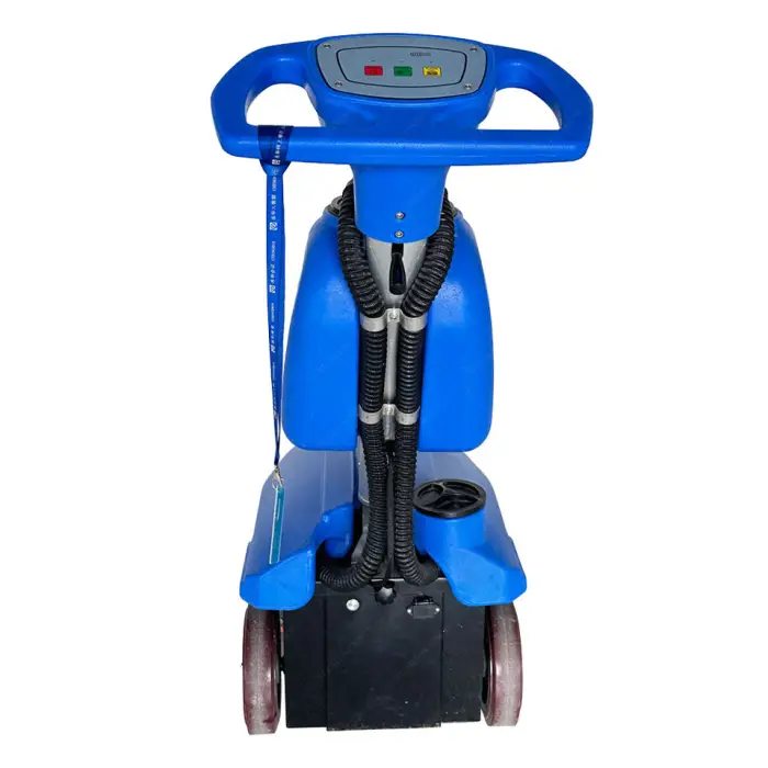 China Walk-Behind Mechanical Electric High Pressure Vacuum Road Cleaning Sweeper Machine with Brush CE Certified — image 5