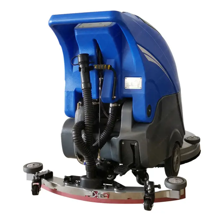 2025 Factory Electric Ride-on Road Sweeper Machine with Strong Brush 24V Battery Manual for Street Cleaning Condition New — image 4