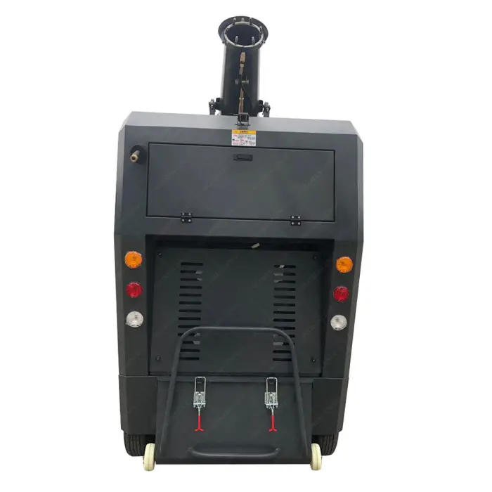 China Made Large Manually Driven Sweeper Multifunctional Electric Road Sweeper Equipped with Brush Head and High Pressure Hose — image 6
