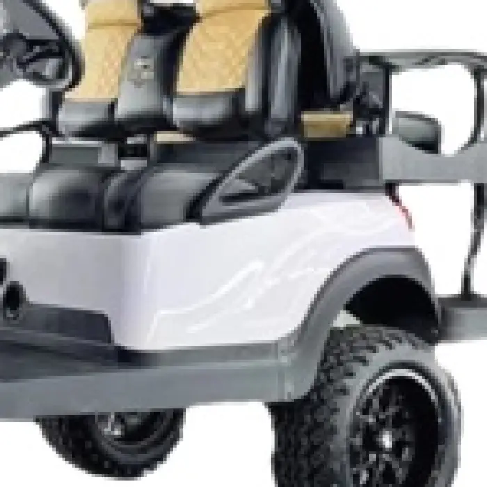 Easy Handle New Arrival Style for Exclusive Partner New Design Club Car Golf Cart Chinese Golf Carts Golf Buggy for Hotel — image 4