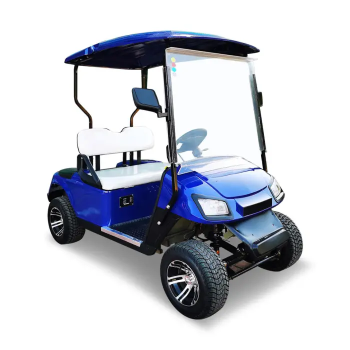 High Quality 60V3.5KW New Chinese 48V 4 Wheel 2 Seater Golf Carts Electric Golf Kart — image 3