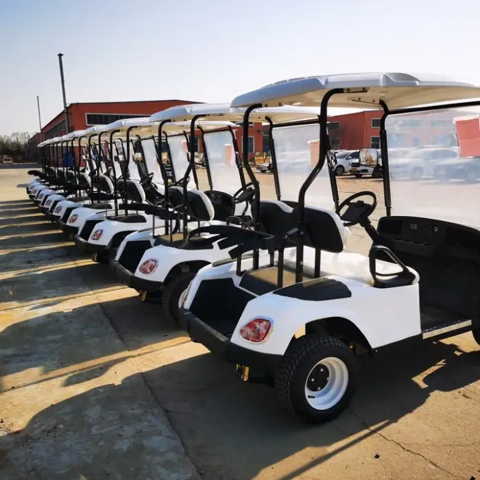 High Quality 60V3.5KW New Chinese 48V 4 Wheel 2 Seater Golf Carts Electric Golf Kart — image 5