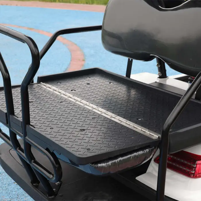 Factory Price Manufacturer Supplier Golf Carts Electric 4 Seaters Seats Folded Golf Cart — image 6