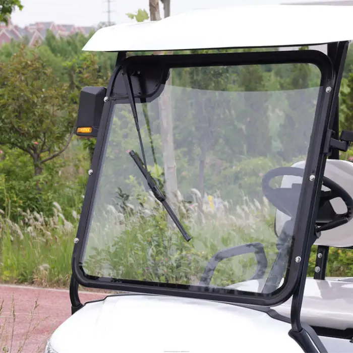 Factory Price Manufacturer Supplier Golf Carts Electric 4 Seaters Seats Folded Golf Cart — image 7
