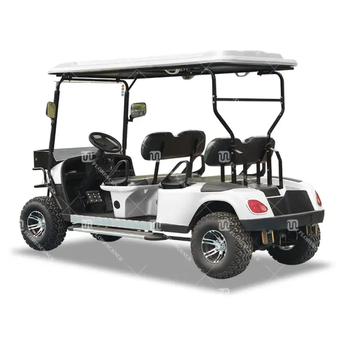 Brand New 4 Person 72v Electric Lifted Golf Cart off Road Buggy with Lithium Battery 4 Wheel Electric Golf Cart for Sale — image 4