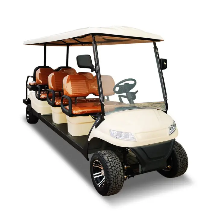 Elektro Club Car DS Auto Electric Six Seater Golf Cart 60V 3.5KW Motor CE Certified 30km/h Speed 90km Range Maintenance-Free — image 4
