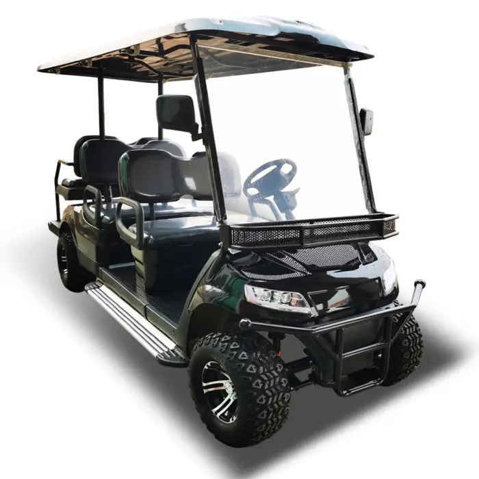 60V 4 Seat Electric Off-Road Golf Cart Cover with 30km/h Speed and 90km Range — image 4