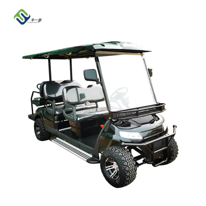 60V 4 Seat Electric Off-Road Golf Cart Cover with 30km/h Speed and 90km Range — image 6