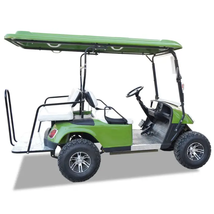 4 Seats Small Off-Road Electric Used Sport Retro Vintage Golf Cart Buggy with 3.5KW Motor and 90km Range — image 3