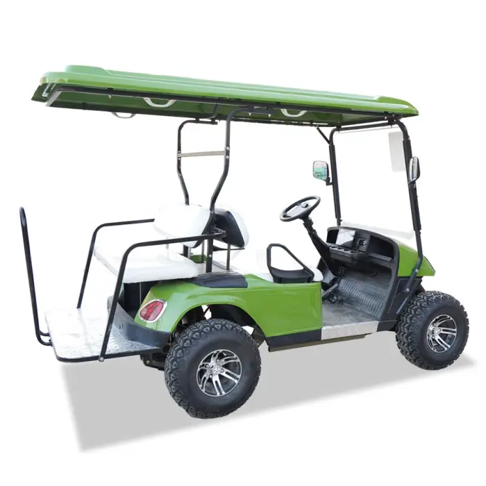 4 Seats Small Off-Road Electric Used Sport Retro Vintage Golf Cart Buggy with 3.5KW Motor and 90km Range — image 4