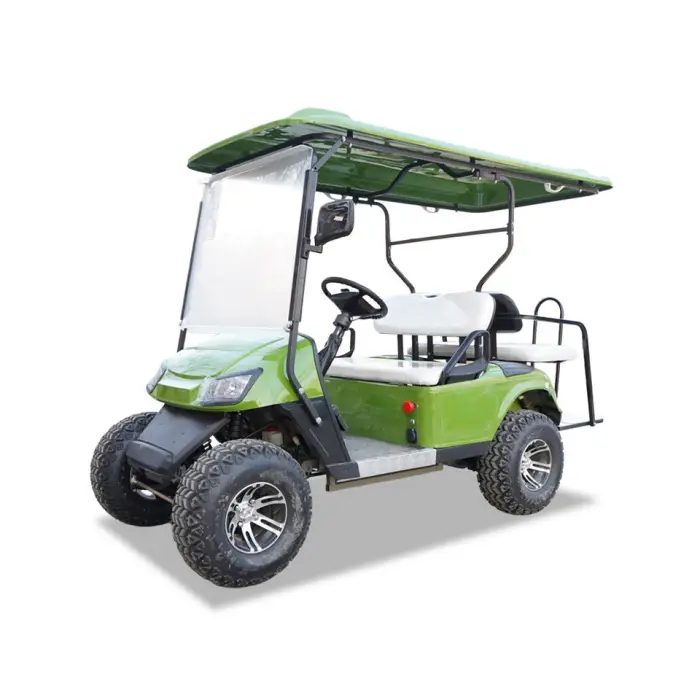 4 Seats Small Off-Road Electric Used Sport Retro Vintage Golf Cart Buggy with 3.5KW Motor and 90km Range — image 5
