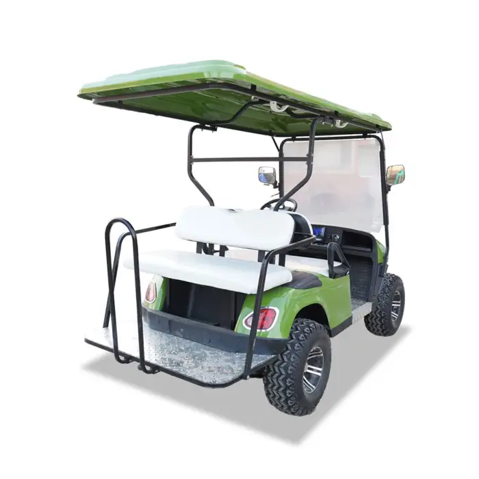 4 Seats Small Off-Road Electric Used Sport Retro Vintage Golf Cart Buggy with 3.5KW Motor and 90km Range — image 6