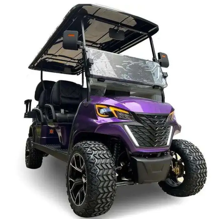 Big Cool Off-road 4 Seater Electric Golf Cart with Lithium Battery 5 Years Warranty CE Certified Max Speed 30km/h 90km Range — image 4