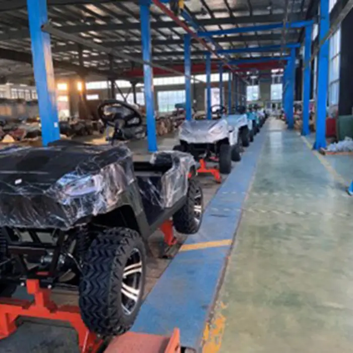 Hot Sale 4+2 Black 6 Seater Electric Golf Cart with AC Motor 70-110km Range Street Legal — image 7