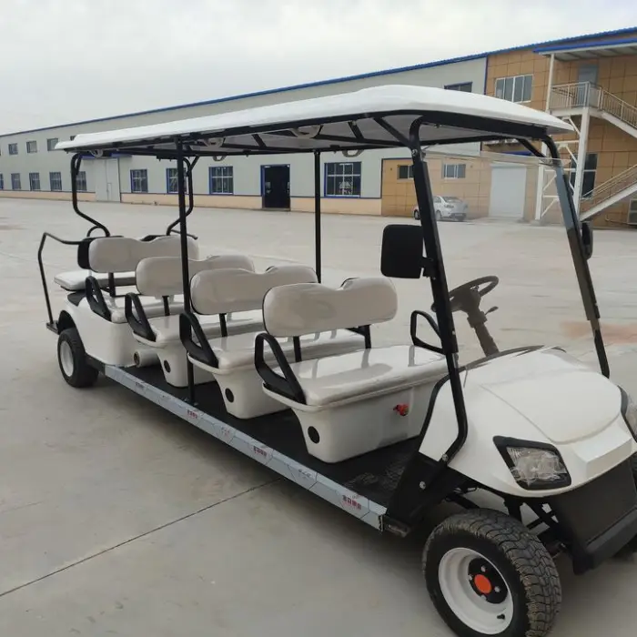 Brand New 4 Wheel 10-Seater High Quality Electric Golf Cart CE Certified 72V 5Kw AC Motor 70-90km Range 30km/h Speed — image 4