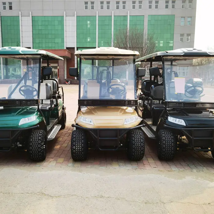 Import Lithium Cheap Electric Golf Cart 6 Seater Car From China — image 4