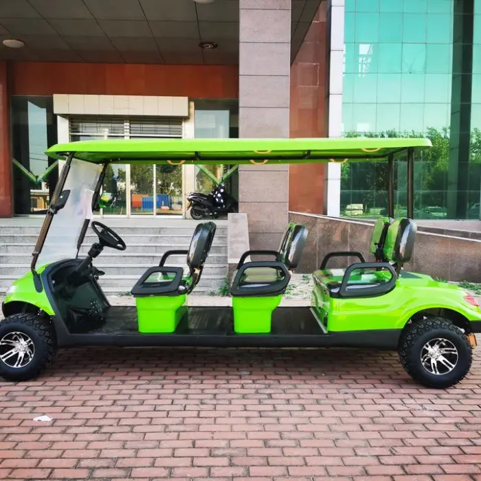 Import Lithium Cheap Electric Golf Cart 6 Seater Car From China — image 5