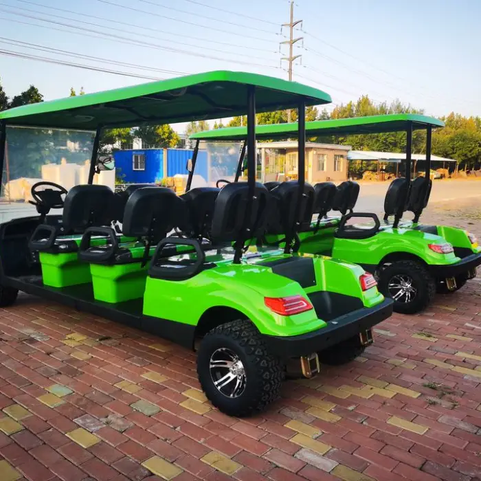 Import Lithium Cheap Electric Golf Cart 6 Seater Car From China — image 6