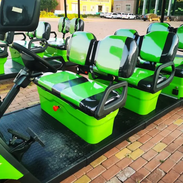 Import Lithium Cheap Electric Golf Cart 6 Seater Car From China — image 7