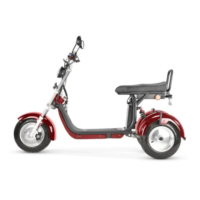 EU Door-to-Door EEC Dual 2000W Motors 60V55Ah Lithium Battery Electric Scooter — image 2