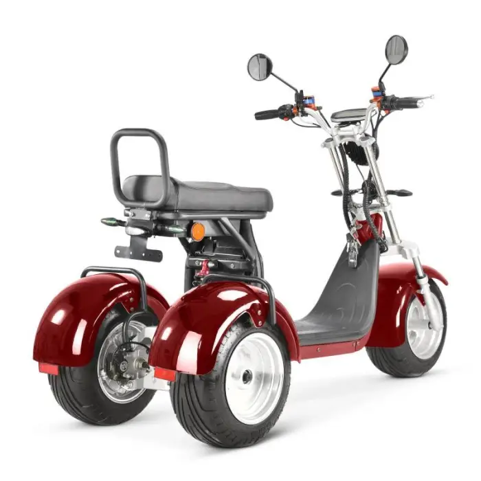 EU Door-to-Door EEC Dual 2000W Motors 60V55Ah Lithium Battery Electric Scooter — image 3
