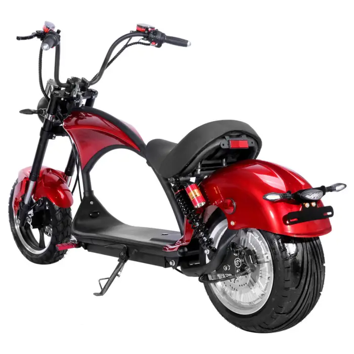 Door to Door Delivery EU Warehouse Two Wheels New Fashion Electric Scooter Bike Motorcycle Citycoco 2000W High Quality Hot Sale — image 3