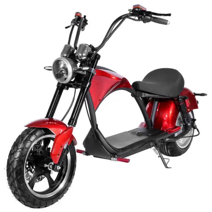 Door to Door Delivery EU Warehouse Two Wheels New Fashion Electric Scooter Bike Motorcycle Citycoco 2000W High Quality Hot Sale — image 4