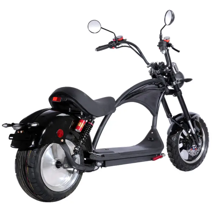 Door to Door Delivery EU Warehouse Two Wheels New Fashion Electric Scooter Bike Motorcycle Citycoco 2000W High Quality Hot Sale — image 6