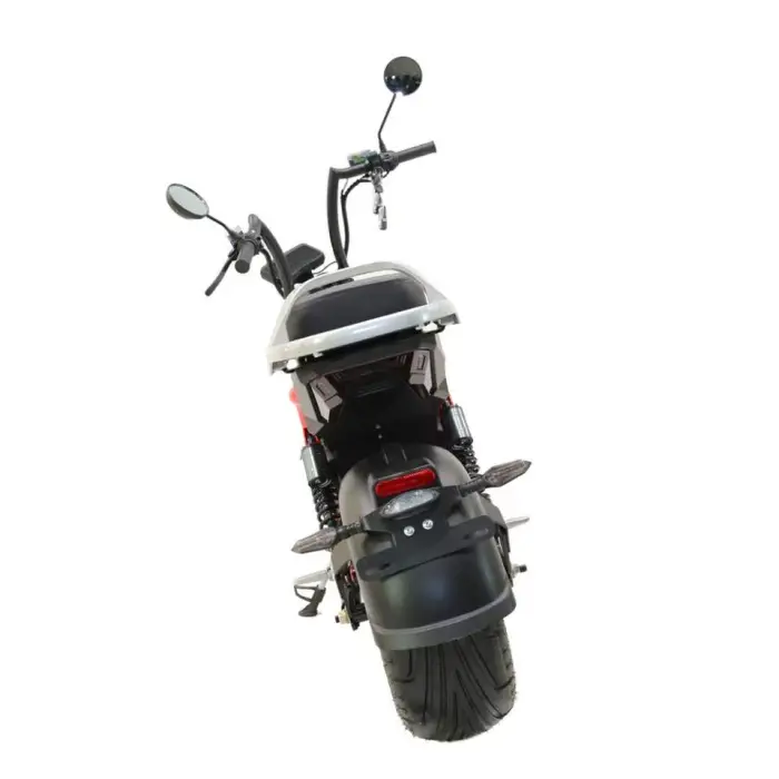 High-value Durable 12-inch Tire Aluminum Alloy Wheel 3000w Citycoco Electric Motorcycle Light Scooter CE COC — image 4