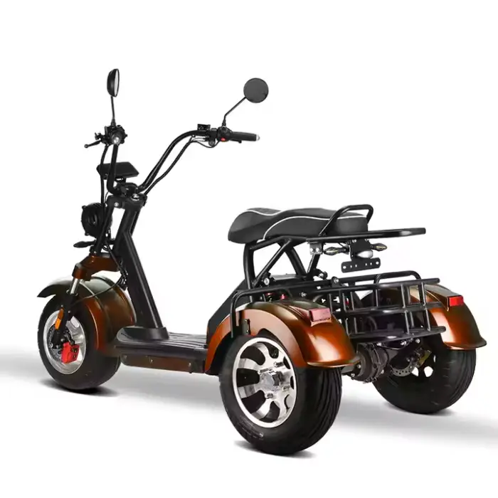 2025 New Hot 3 Wheel Electric Scooter 2000W 60v Motor Popular Tricycle Adult Lithium Battery Electric Tricycle — image 5