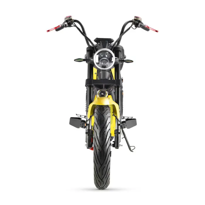 EEC Road-legal Customizable Electric Light Motorcycle Scooter with Rear Tailbox — image 5