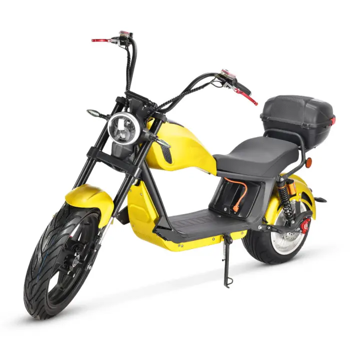 Customizable 2000W High Power Electric Moped Scooter with Rear Trunk with EEC Certificate — image 3