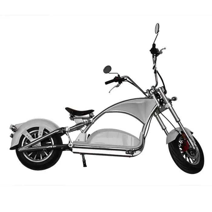 2025 New EEC Certified Electric Motorcycle Scooter Retro Small Seat — image 3