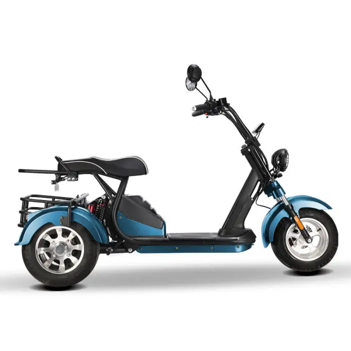 2025 New Tricycle 2000W 60V12AH Battery EEC Certified Electric Scooter — image 3