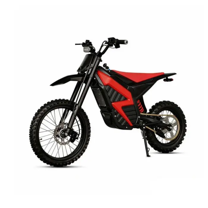 4500W IPX6 Waterproof Teen Electric Dirt Bike with Hydraulic Brakes — image 2