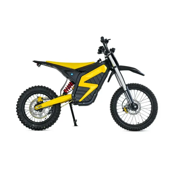 3000W IPX6 Waterproof Electric Dirt Bike with Hydraulic Brakes — image 4