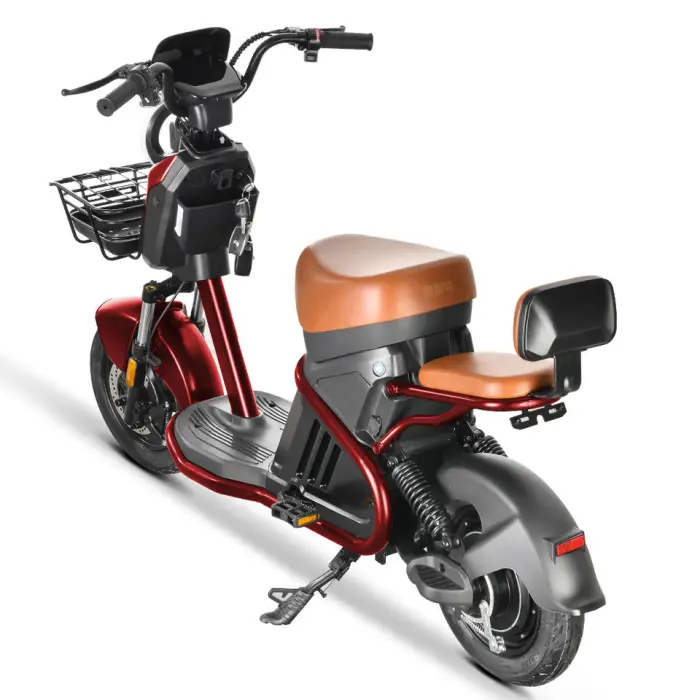 Woman Man Unisex Easy Riding Lightweight 48v 60v Removable Lithium Battery Powered City Style Electric Bike E-bikes — image 4