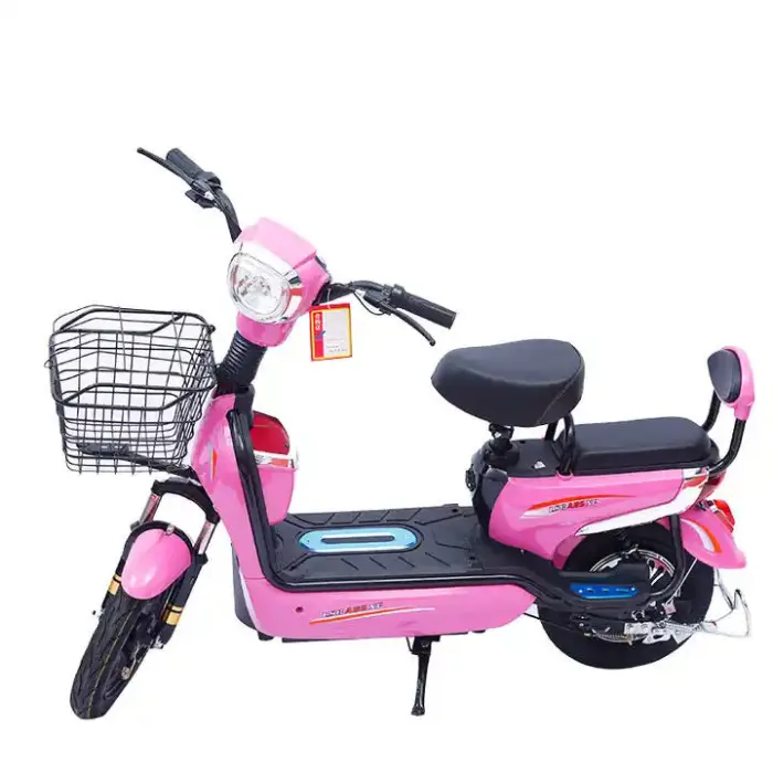 350W Dual Seater 48V 12AH Lead Acid Scooter Electric Bicycle Bike — image 2