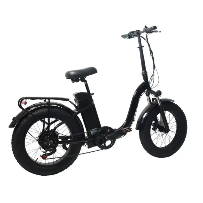 500W New Wide Tire Tandem Electric Bicycle — image 3