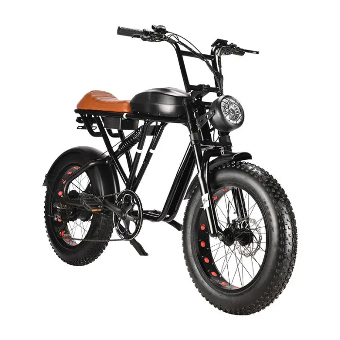 7 Speed Lithium Battery 20 Inch Fat Tyre S73 Ebike Road Bike — image 2