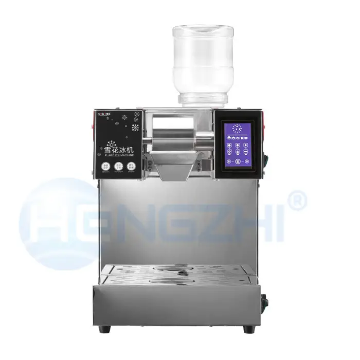 HENGZHI Hot Sale Commercial 220V  Korean Shaved Ice Machine Bingsoo Making Machine for Dessert Shop — image 3