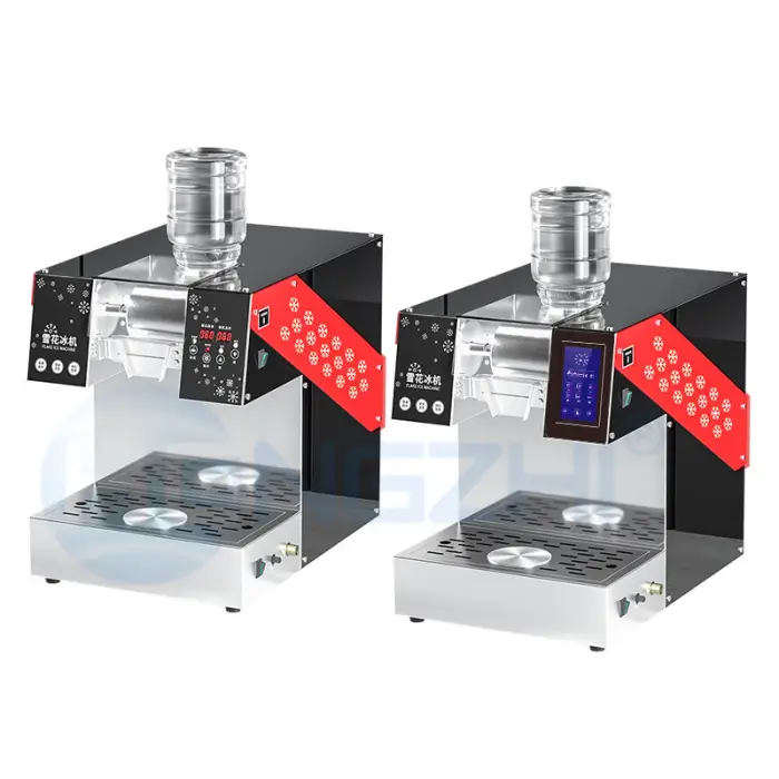 HENGZHI Hot Sale Commercial 220V  Korean Shaved Ice Machine Bingsoo Making Machine for Dessert Shop — image 4