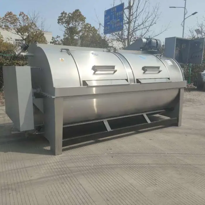 Commercial Industrial Electric Textile 250kg SUNFLOWER SX-250 Computer Control Automatic Cleaning New Hotels Washing Equipment — image 4