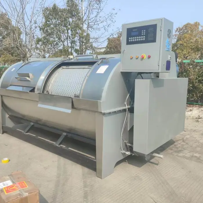 Commercial Industrial Electric Textile 250kg SUNFLOWER SX-250 Computer Control Automatic Cleaning New Hotels Washing Equipment — image 6