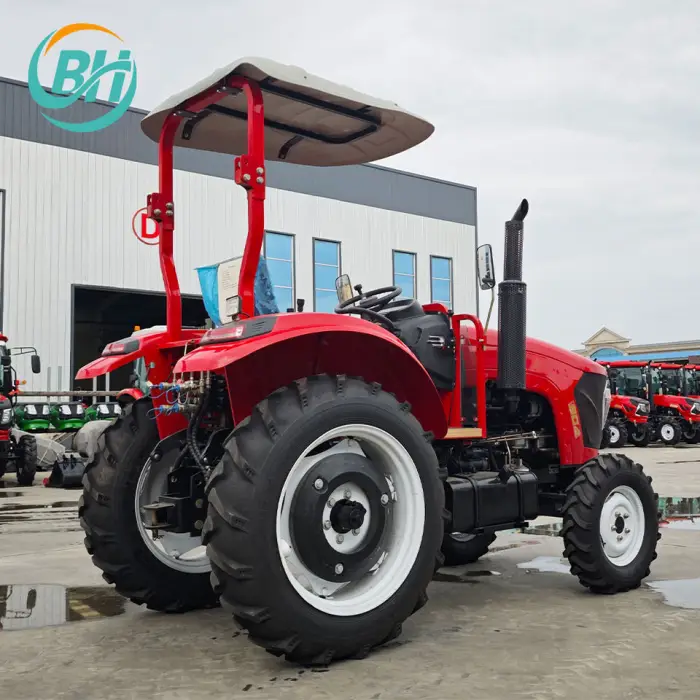 90HP High Performance Diesel Engine Agricultural Wheel Tractor for Field Work — image 4
