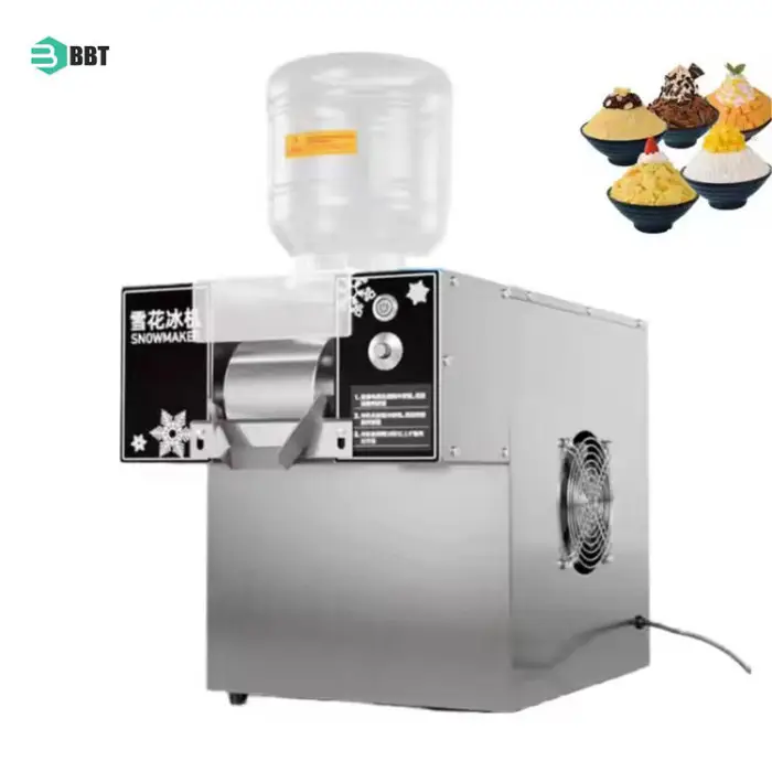 BBT-XB60 Snowflake Korean Ice Cream Making Machine Snowflake Shaved Ice Machine Snowflake Ice Machine — image 3