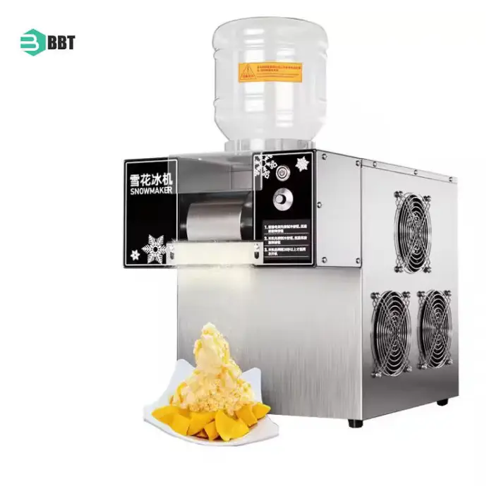 BBT-XB60 Snowflake Korean Ice Cream Making Machine Snowflake Shaved Ice Machine Snowflake Ice Machine — image 4